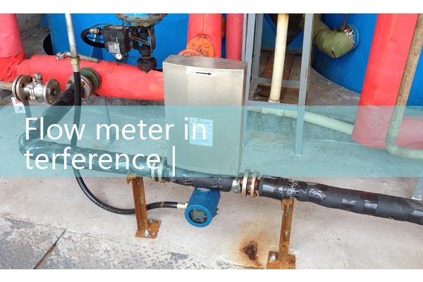Flow meter interference