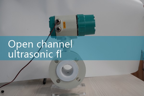 Open channel ultrasonic flowmeter